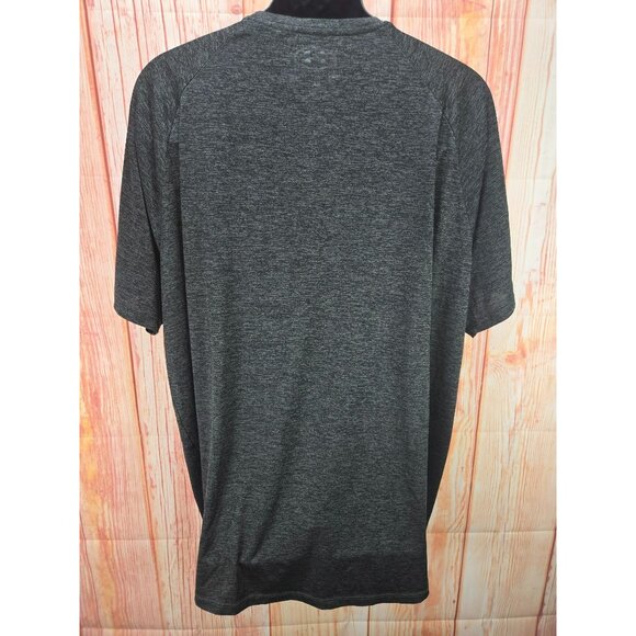 Under Armour Mens 3XL Tech Tee Shirt HeatGear Loose Fit Charcoal - Picture 2 of 8